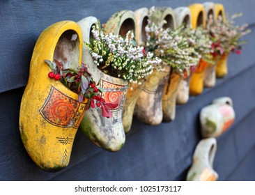 authentic wooden clogs