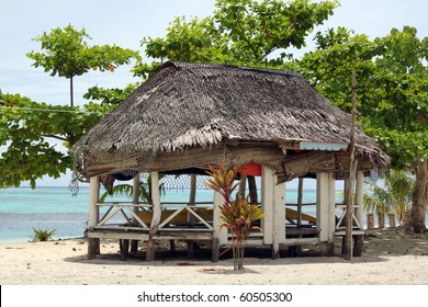 Traditional Beach House In Savaii, Samoa