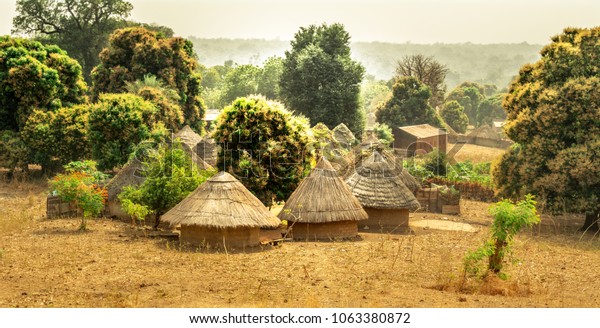 Traditional Bedik Tribe Bungalows Senegal Stock Photo (Edit Now) 1063380872