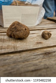 Traditional Black Truffle Market Of Lalbenque In Périgord, France