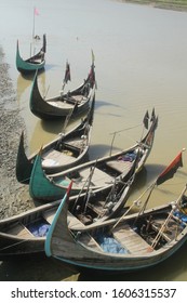 Traditional Boats Used In Cox's Bazaar 