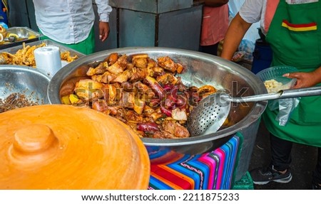 traditional Bolivian food in celebration of the entire culture and traditions of the Bolivian community
