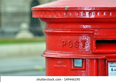 Traditional British Post Box