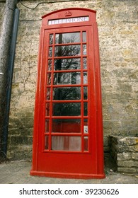 Traditional British Telephone Box