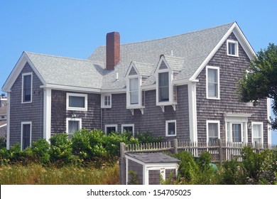 A traditional Cape Cod house in Provincetown, Massachusetts