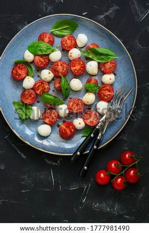 Similar – Hausgemachte italienische Bruschetta Vorspeise