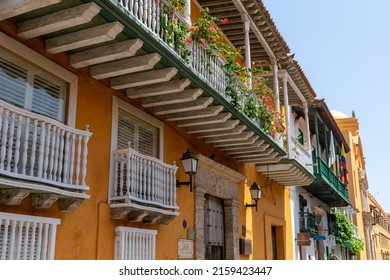 Traditional Caribbean Houses, Beautiful Colombian Houses, Cartagena City