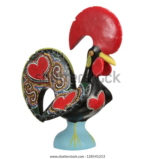 Traditional Ceramic Rooster Symbol Portugal Stock Photo (Edit Now ...