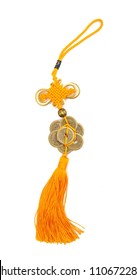 Traditional Chinese Knots On White Background