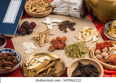traditional Chinese medicine，Chinese medicine books - Shutterstock ID 1470961112
