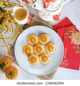 Traditional Chinese Pineapple Tarts Cookies