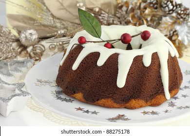 Traditional Christmas cake