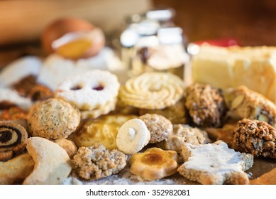 Traditional Christmas Cookies From Alsace France