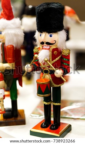 traditional christmas holiday wooden soldier nutcracker close up selective focus christmas toys and - Christmas Decorations Wooden Soldiers traditional christmas holiday wooden soldier nutcracker close up selective focus christmas toys and - Christmas Decorations Wooden Soldiers