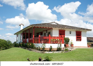 Traditional Colombian Farm House