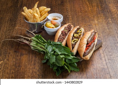 Traditional Egyptian Food Alexandrian Liver Sandwich And Sausage 