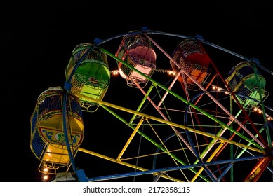 Traditional Ferris Wheel In Yogyakarta Sekaten Festival