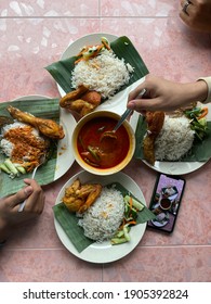 Traditional Food Of Malaysia Is Nasi Dagang