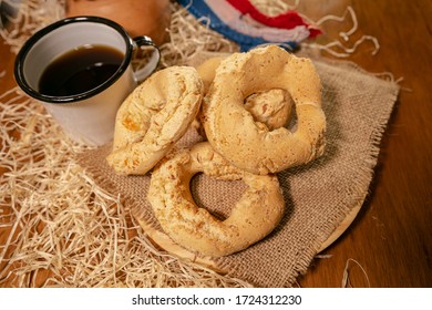 Traditional Food From Paraguay Called “Chipa” And 