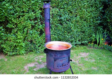 Traditional Goulash Soup In The Garden