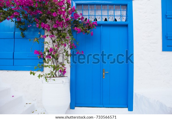Traditional Greece Outdoor View National House Stock Photo Edit