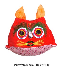 Traditional Hand Made Cloth Tiger Toy