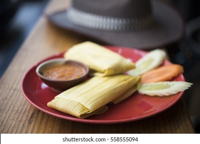 Traditional Homemade Tamal A Popular Latin American Dish