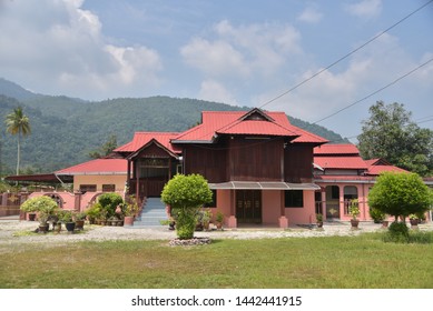 Traditional House Of Malay In Malaysia