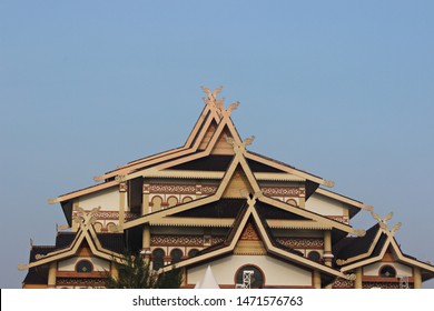 Traditional House Of Melayu Riau