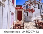 Traditional houses in the village of Pyrgos on the island of Tinos