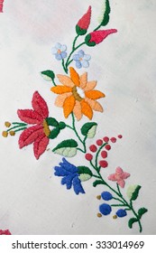 traditional Hungarian matyo embroidery motifs

