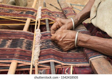 Traditional Ikat Weaving From Atadei Village Lembata