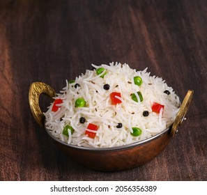 Traditional Indian Basmati Rice Bowl 