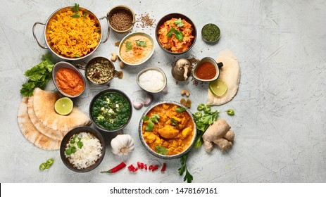 Similar Images, Stock Photos & Vectors of Indian cuisine dishes: tikka ...