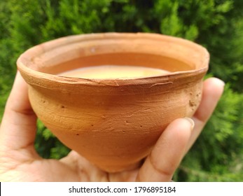 Traditional Indian Cup Of Tea - Shikora (Kulhad Tea)