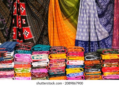 Traditional Indian Dress, Different Texture And Color Beautiful Textiles, Colorful Indian Fabric, Fabric From India.