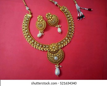 Traditional Indian Necklace set - Gorgeous Women Jewellery