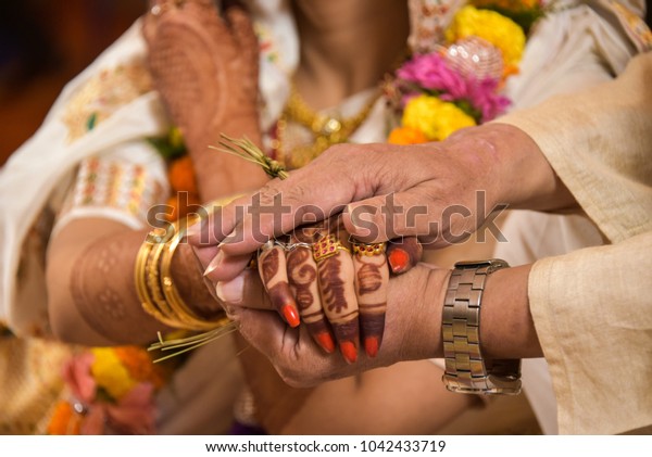 Traditional Indian Wedding Assam Assamese Wedding Stock Photo Edit Now 1042433719