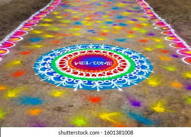 Engagement Rangoli Images Stock Photos Vectors Shutterstock