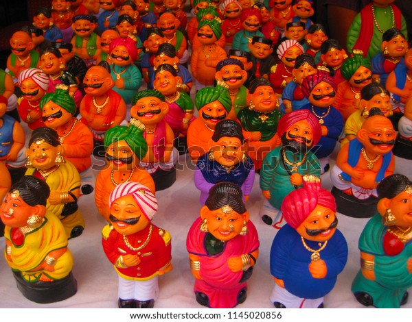 wooden indian dolls