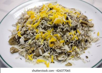 Traditional Iranian Rice Food