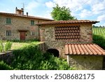 Traditional Italian villa, Tuscany, Italy