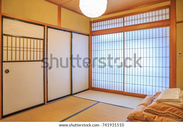 Traditional Japanese Bedroom Interior Stock Image Download Now