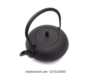 Traditional Japanese Iron Casting Pot Called Stock Photo 2171213053 ...