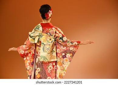 Traditional Japanese Kimono patterns, Kyoto Nishiki Textile Center