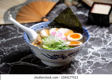 Traditional japanese shio Ramen