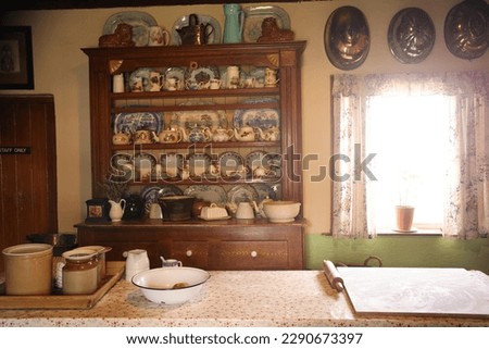 Traditional kitchen from an Irish Country home.
