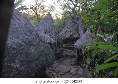 Traditional Konso Tribe Village