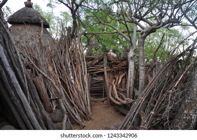 Traditional Konso Tribe Village