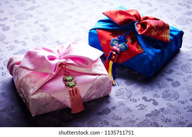 Korean traditional wrapping cloth Images, Stock Photos & Vectors ...